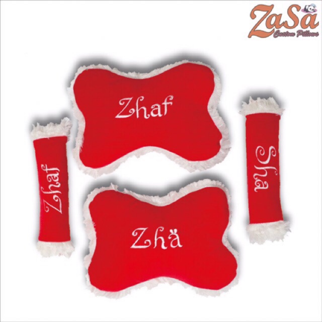 Bantal Mobil 2 in 1 Lucu Murah Berkualitas/Bantal Mobil motif/Bantal Mobil Karakter Lucu