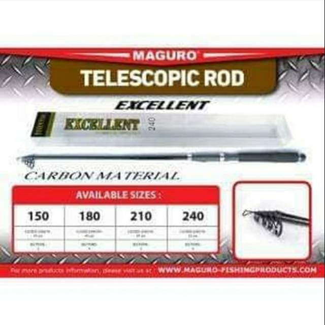 Rod TELESCOPIC MAGURO EXCELLENT