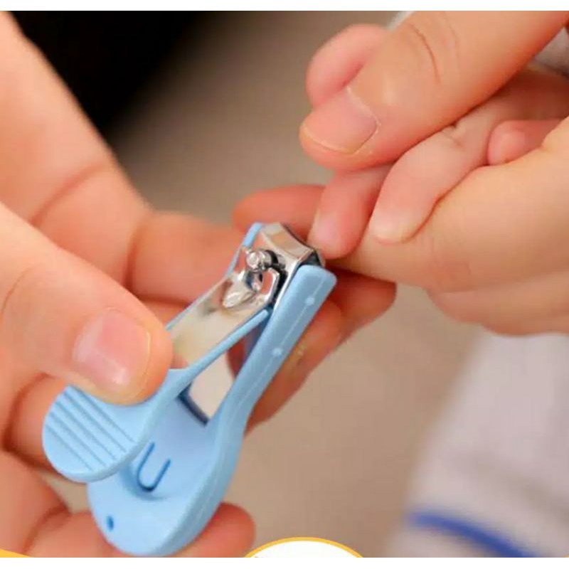 Baby Nail Clipper Gunting Kuku Bayi Aman Penjepit Kuku Bayi