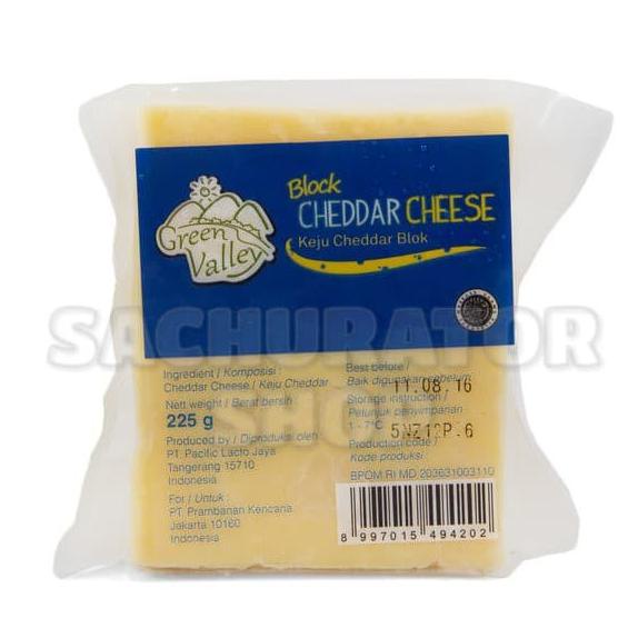 

Keju Cedar Blok Green Valley Block Cheddar Ceddar Chedar Cheese Block