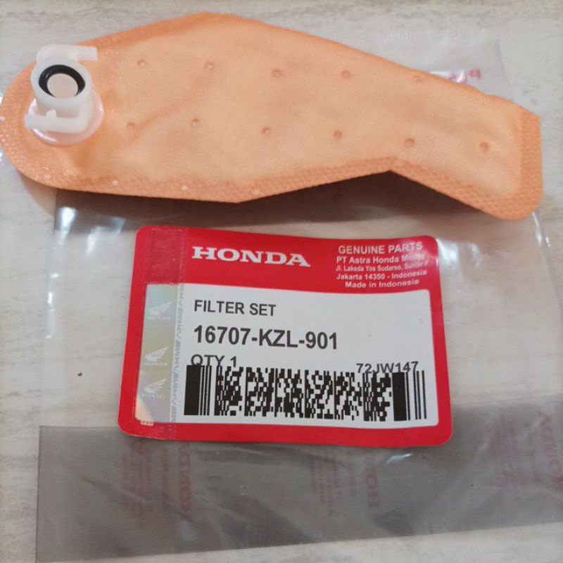 FILTER SARINGAN PAMPERS SET FUEL PUMP POMPA BENSIN HONDA BEAT FI BEAT STREET