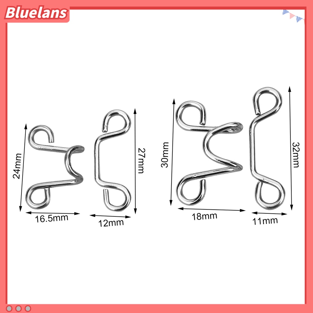 Bluelans Kancing Extender Celana Jeans Warna Polos Untuk Pria Dan Wanita