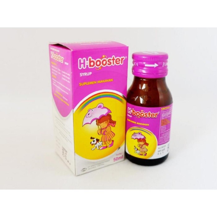 H Booster SIRUP 50 ML