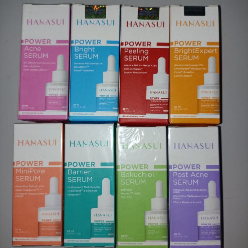 READY HANASUI POWER BRIGHTENING SERUM | Serum Yang Membantu Mencerahkan Kulit Wajah.