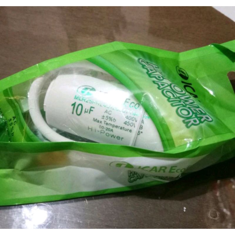 capasitor 10uf merk ICAR