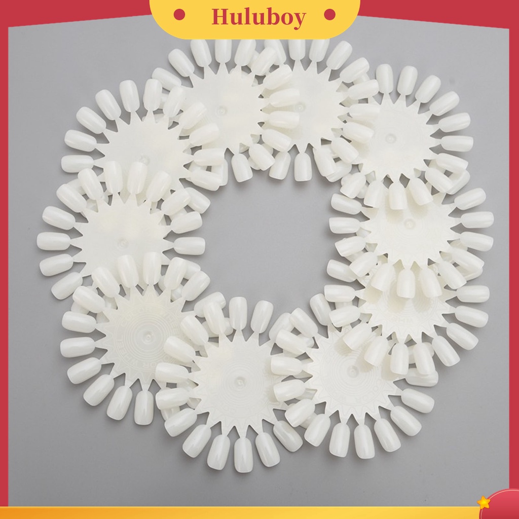 Huluboy Huluboy♡ Palet Display Warna Kutek Multifungsi Bahan Plastik Untuk Nail Art DIY