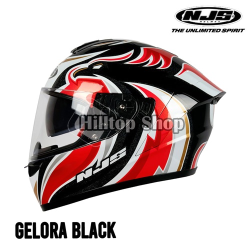 Helm NJS ZX-1 Gelora Full Face DV Helmet