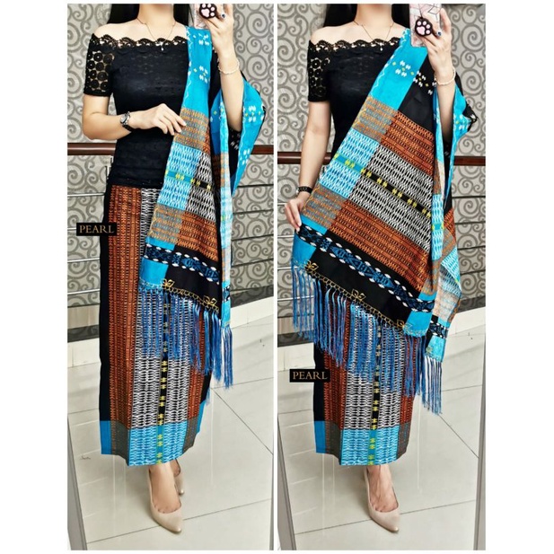 Rok Selendang siap pakai