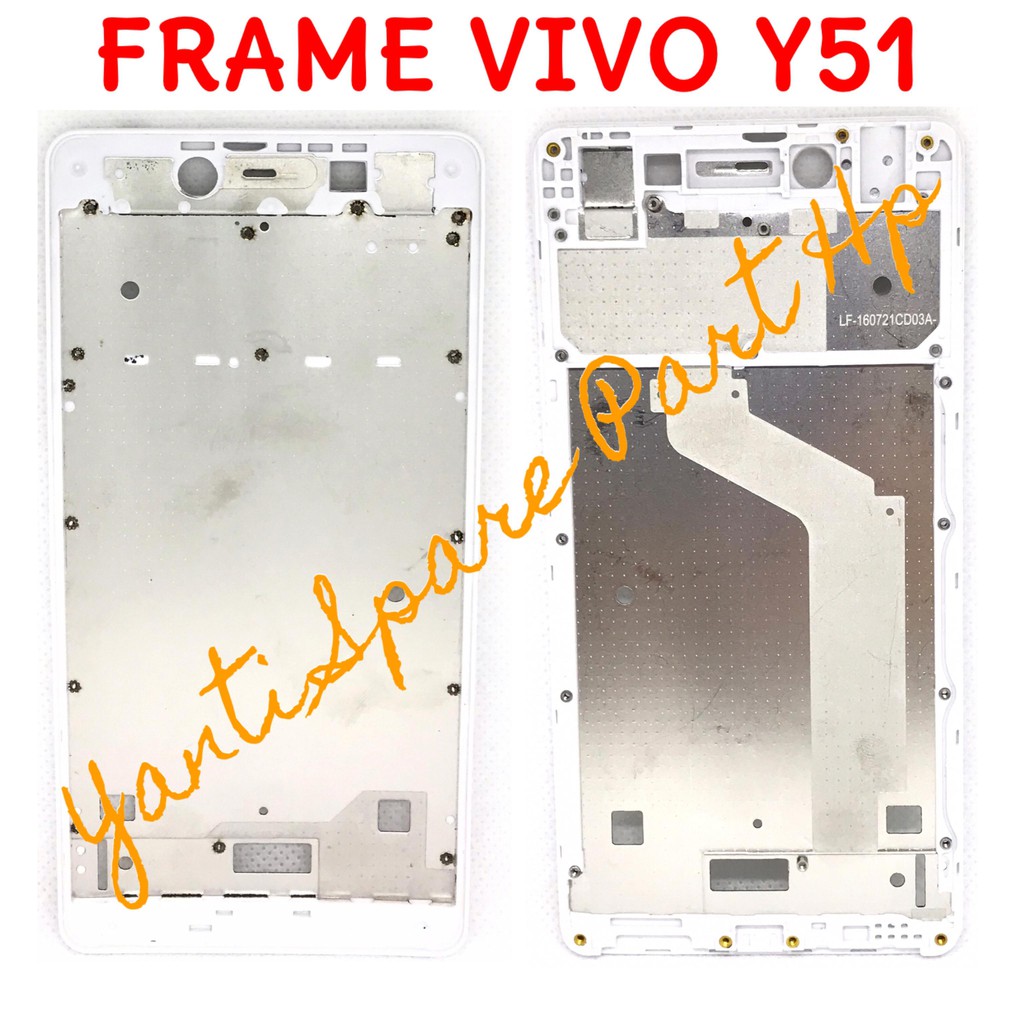 Frame Lcd Vivo Y51 Y51L Original Terlaris New