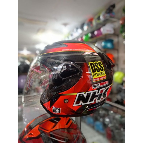 HELM NHK R6 RALLY BLAK/RED ORIGINAL