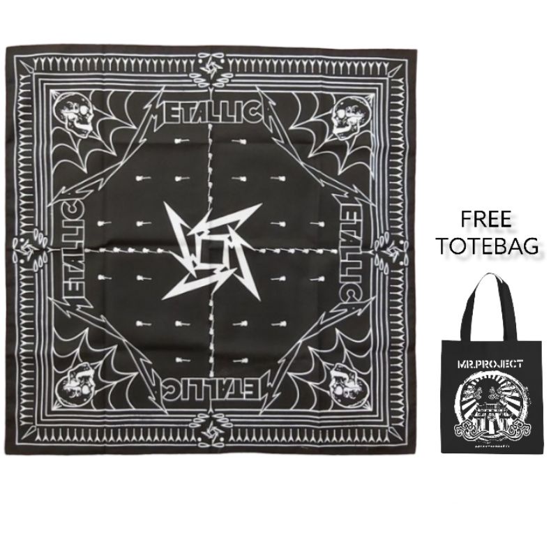 SLAYER BANDANA MUSIK BAND