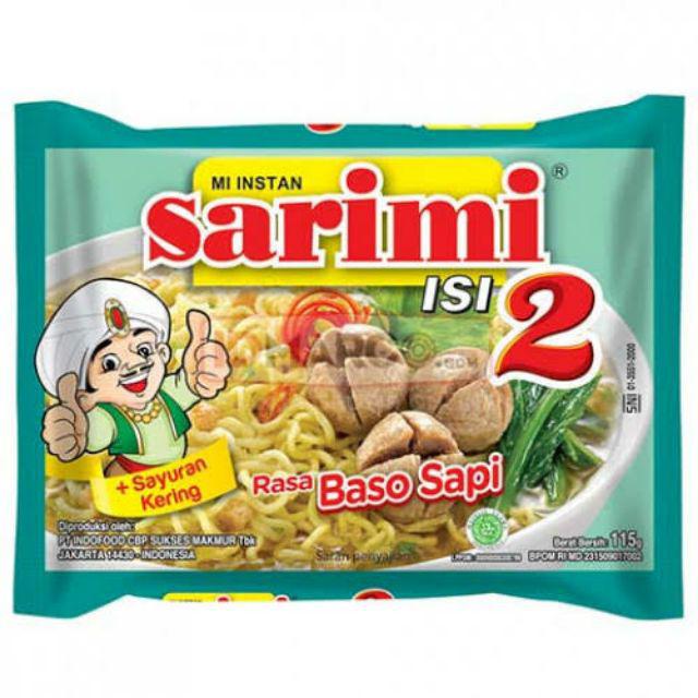 Mie Sarimi Isi 2 All Varian Isi 24 Pcs Dus Shopee Indonesia