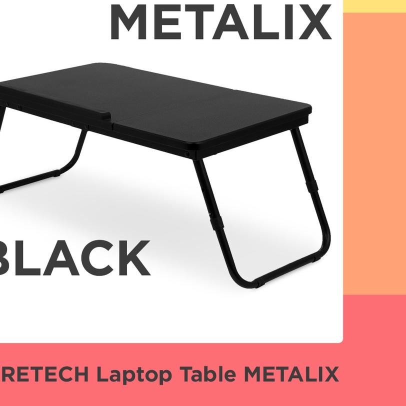 Goto Coretech Metalix Meja Laptop Lipat Portable Belajar Serbaguna
