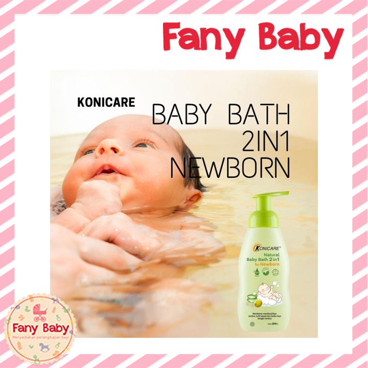 KONICARE BABY BATH 2IN1 NEW BORN 300ML