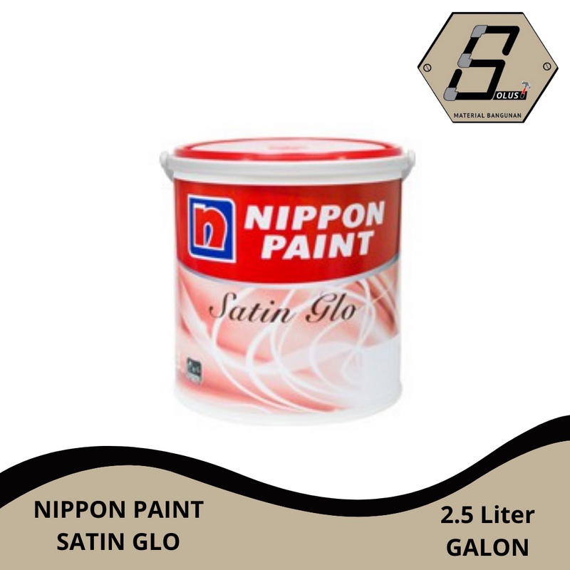 CAT TEMBOK INTERIOR NIPPON SATIN GLO ARMY GREEN - 2118 GALON