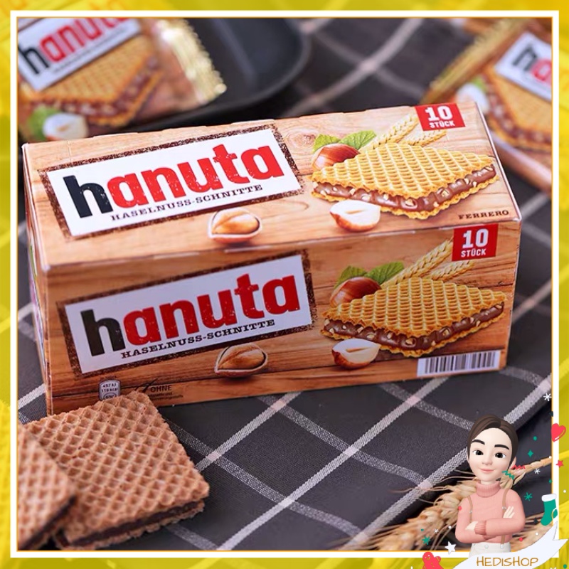 

Ferrero Hanuta Wafer ISI 10 pcs