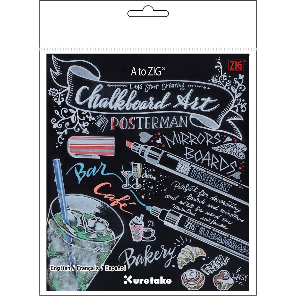 

A to ZIG LET'S START CREATING CHALKBOARD BOOK