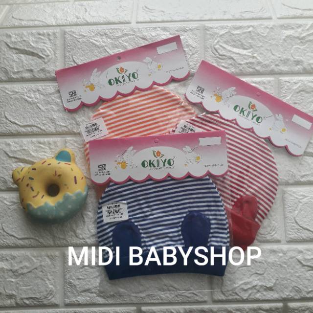 Topi bayi bulat / Topi bayi baru lahir / newborn murah ( okiyo )