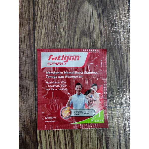 FATIGON SPIRIT kaplet 6 butir suplemen makanan