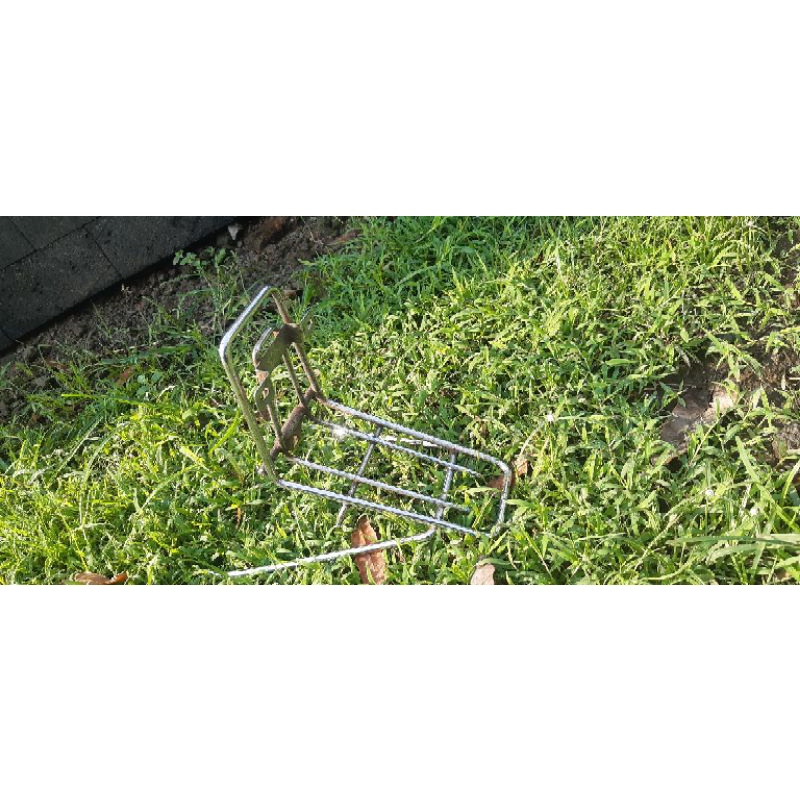 Rak bagasi jepitan depan Astrea grand prima star rc bravo ori second