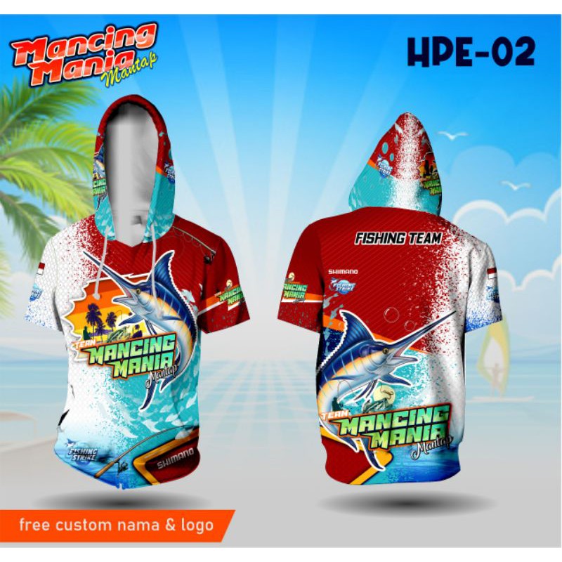 Hoodie Mancing Mania, Hoodie jersey Mancing Mania