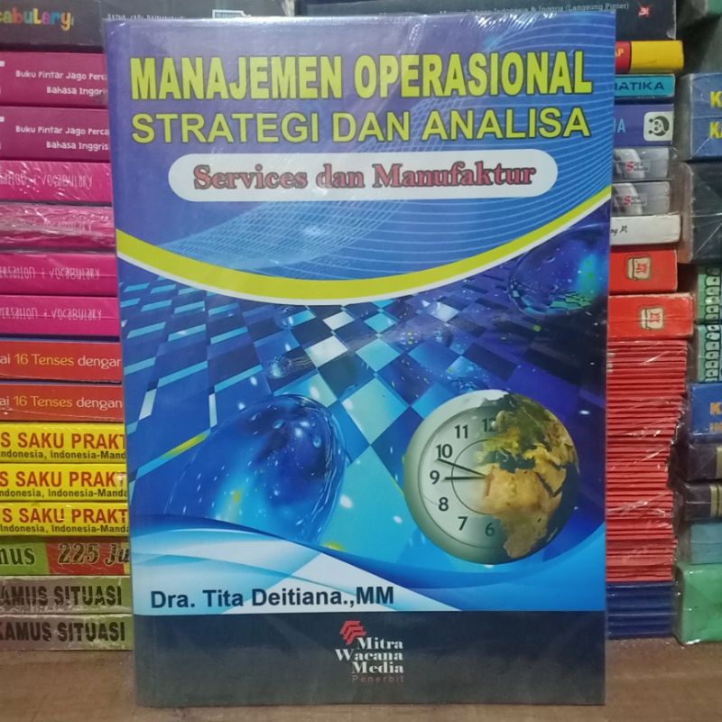 Jual ORIGINAL BUKU MANAJEMEN OPERASIONAL Strategi Dan Analisa Services ...