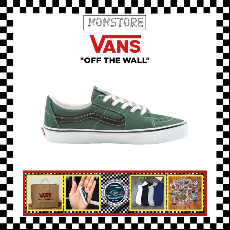 Vans Sk8 Low Jungle Green / Black BNIB