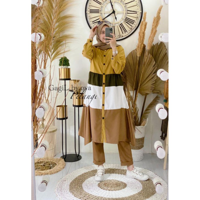 Pelangi Set ORI Gagil by Ova