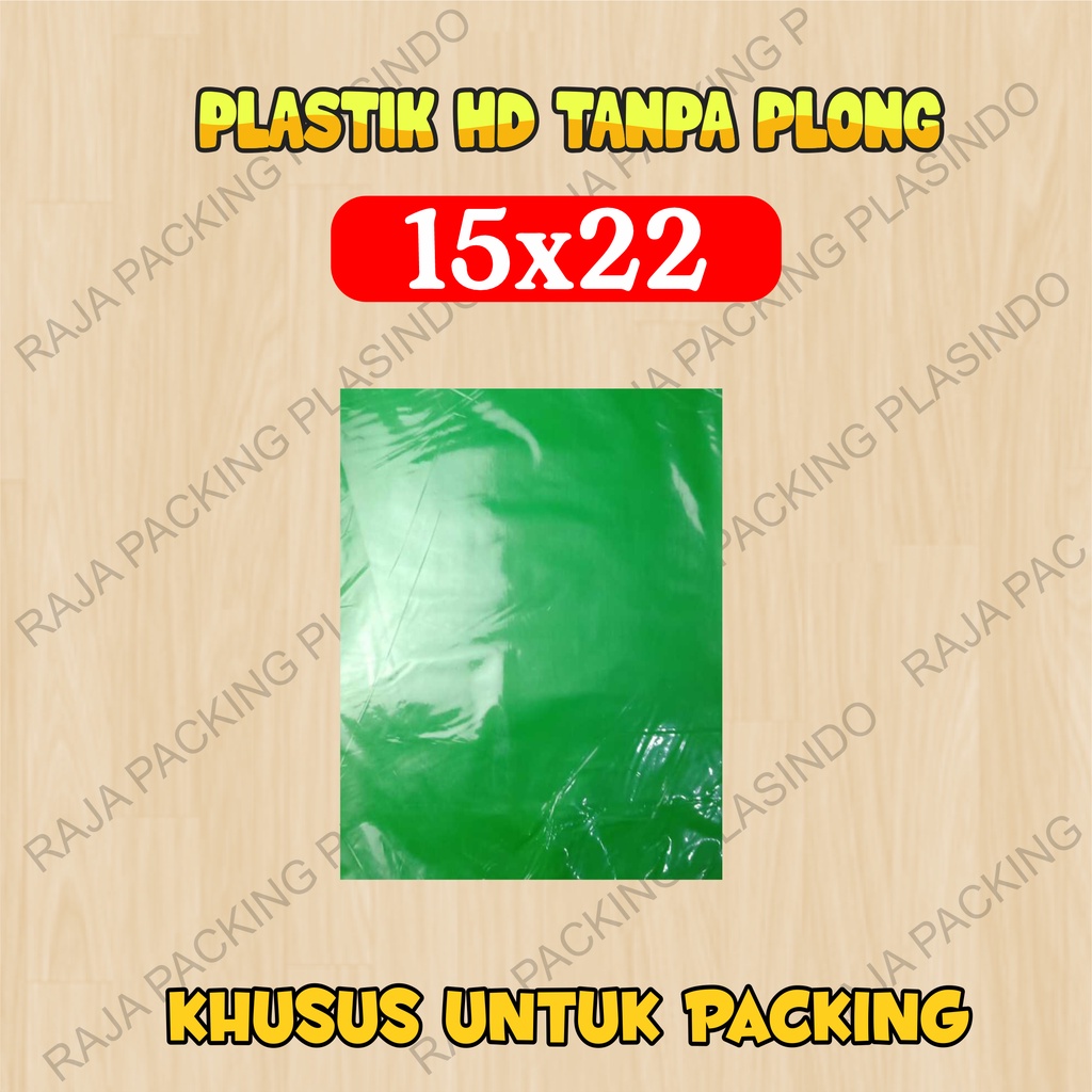 &lt; Isi 100 pc &gt; Plastik Packing HD Tanpa Plong Khusus Packing Uk 15x22 Plastik Olshop Plastik Packing Olshop murah