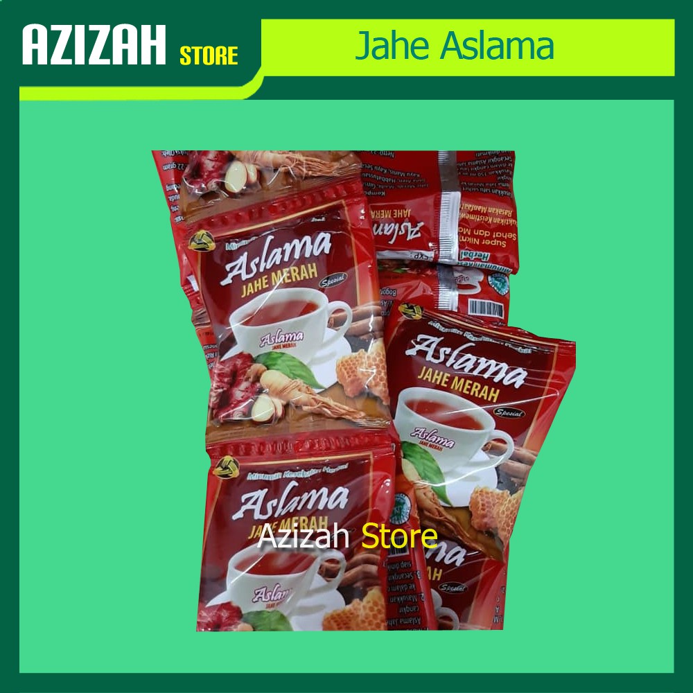 

Jahe Aslama Jahe merah 12 sachet