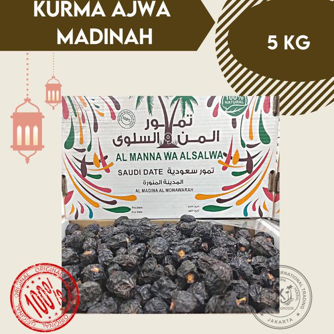 

KURMA AJWA MADINAH PREMIUM 5 KG DH654636E