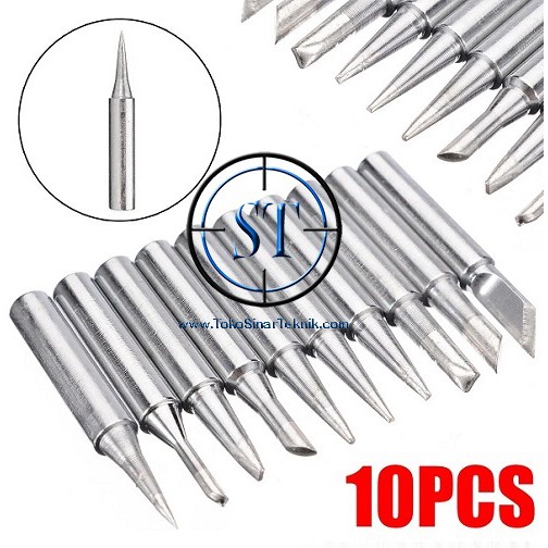 10 Pcs Mata Solder Tip Hakko 900M-T For Soldering Iron Adjust Tool 936