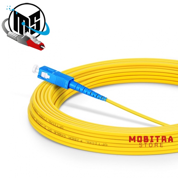 Patch Cord SC-SC SM 15m | Fiber Optic SC/UPC-SC/UPC Single Mode Simplex 15 Meter