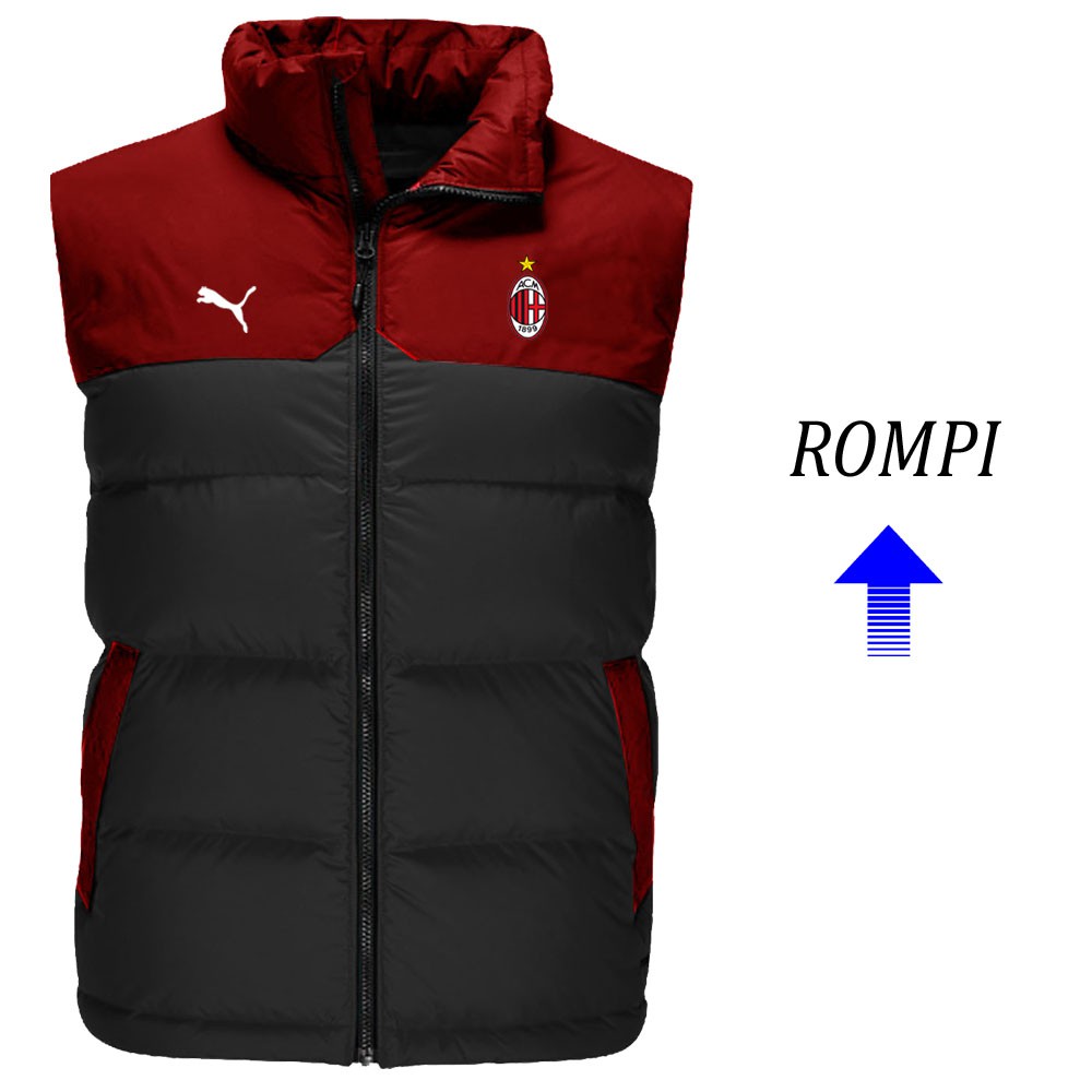 Jaket Rompi Parasut Ac Milan