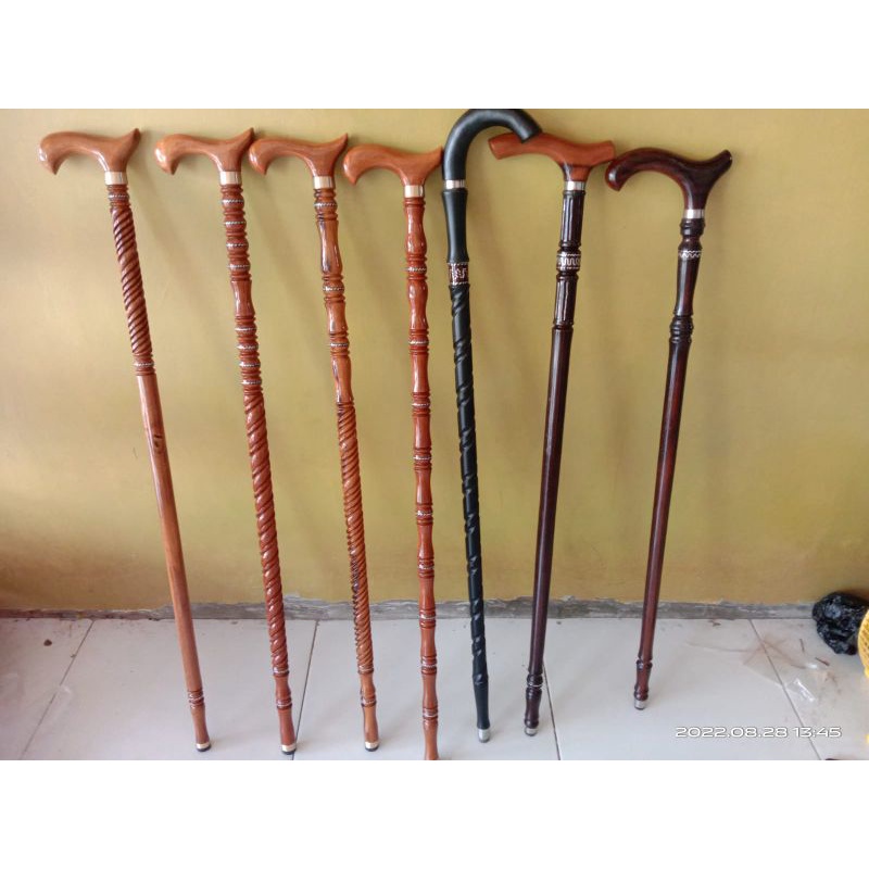 Tongkat Kayu Ulin(Kayu Besi)