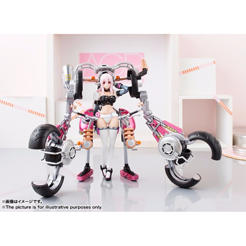 Armor Girls Project Super Sonico with Super Bike Robot 10th Anniversary Ver