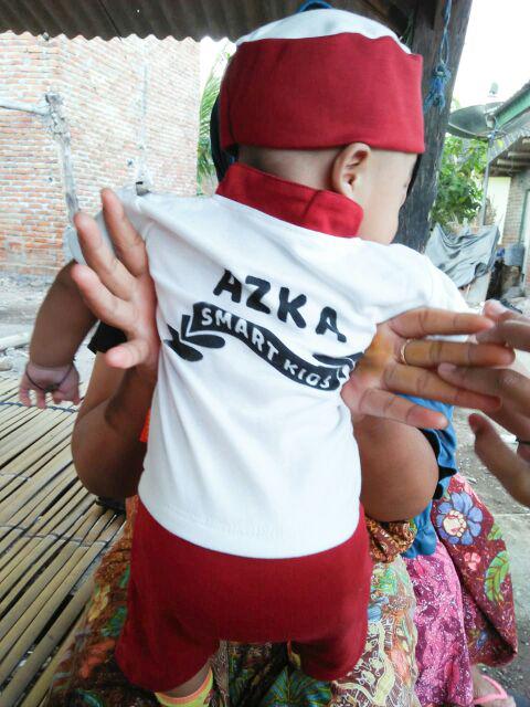 Jumper Bayi Muslim Motif Batik Lingkar