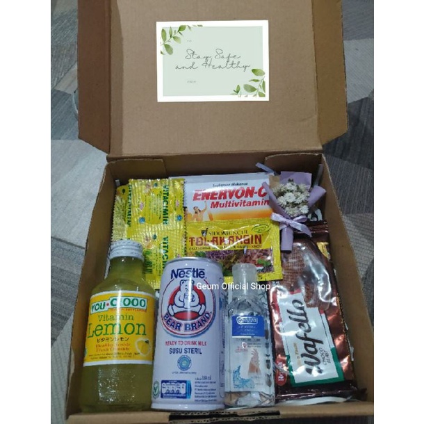 

Hampers Vitamin / Hampers Paket Isoman/ Paket Health/ Gift Box Murah