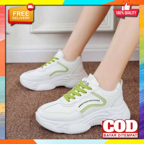 Sepatu Wanita Korea Sr Kekinian Murah Sneakers Korean Style Ser Impor Terbaru 2022 Sneker Cewek Term