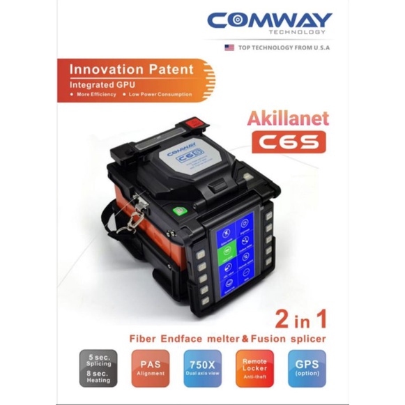 Arc Fusion Splicer Comway C6S - Backbone