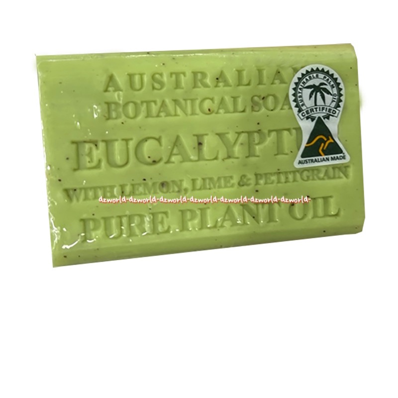 Australian Botanical Soap 200gr Sabun Batang Wangi Eucalyptus Manggo Butter French Pear Pink Lychee Lemongrass Goats Milk Sabun Mandi Batang Australia Botanical Soaps