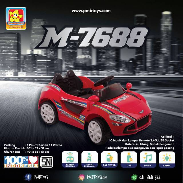 MOBIL AKI 7688 COCOK BUAT KADO