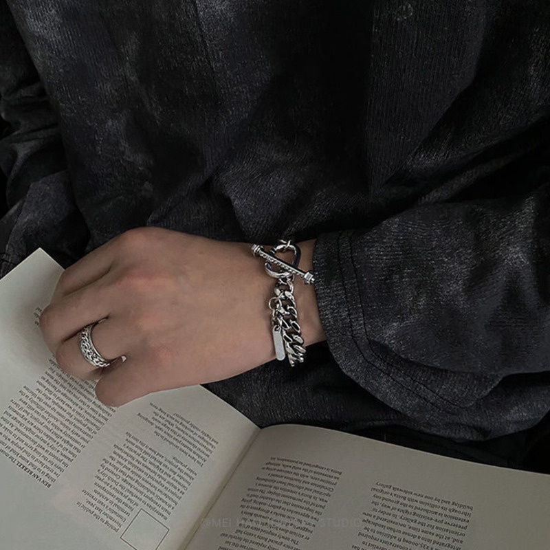 Ot Gelang Tangan Rantai Dengan Liontin Bulat Untuk Wanita