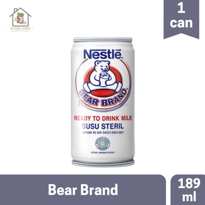 

Nestle Susu Beruang Bear Brand 189mL (YN)