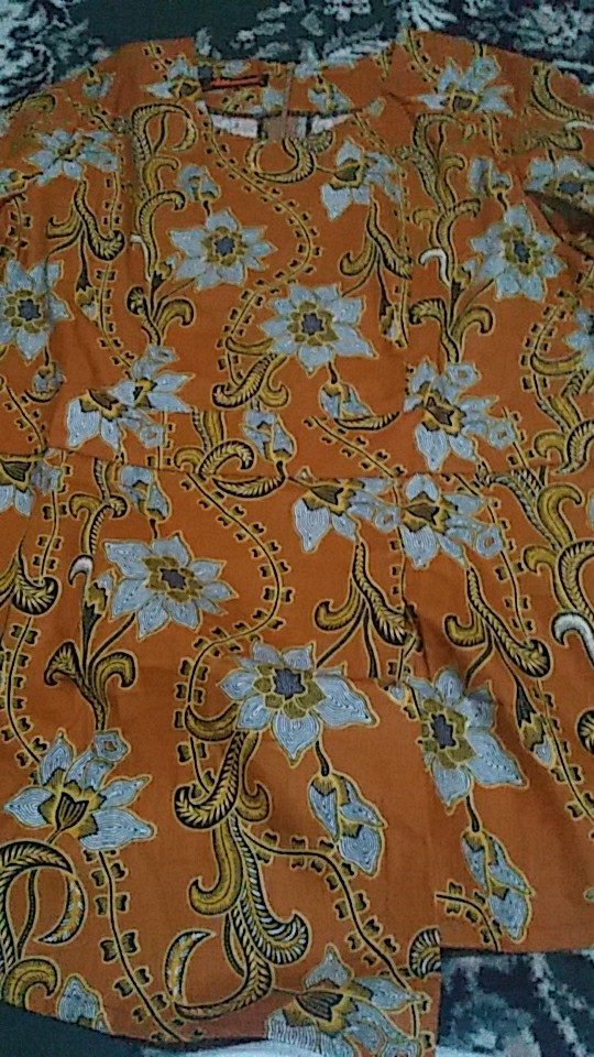 Adikusuma - Blouse Wanita Batik Bunga Lily