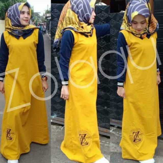 Gamis zolaqu/gamis zolaqu bordir