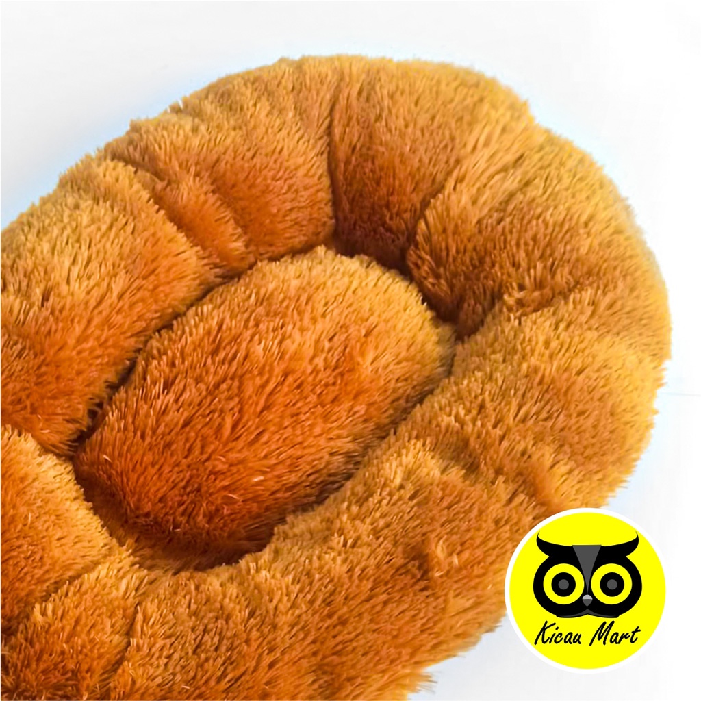 KASUR KUCING ALAS BULU RASFUR TEBAL PREMIUM SEMPATI ALAS TEMPAT TIDUR KANDANG KUCING KASUR DAN BANTAL KUCING ANJING KELINCI SUGAR GLIDER MONYET AKRFSM-COKLAT