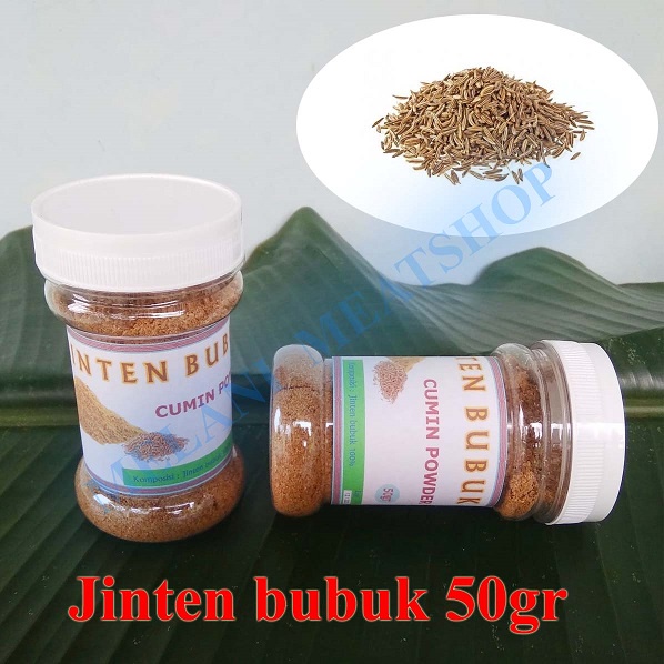 

Jinten Bubuk Rempah Bumbu 50gr Cumin Powder Kemasan Botol 50 gr