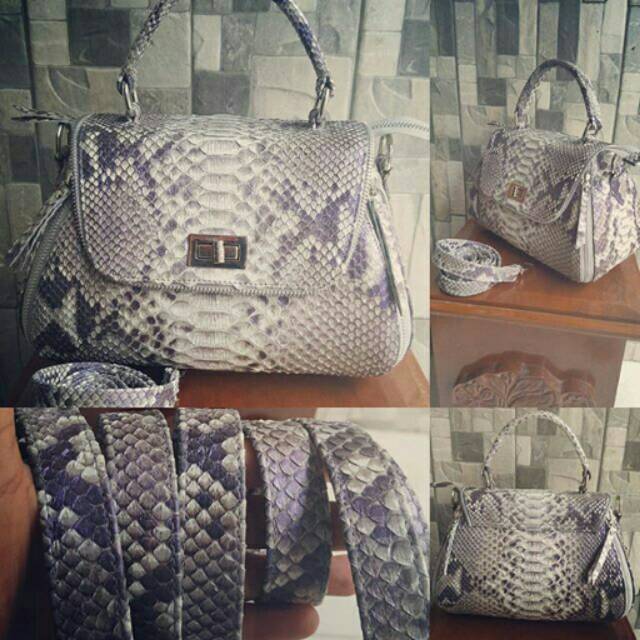 OSAKA TAS KULIT MODEL TABUNG RESLETING