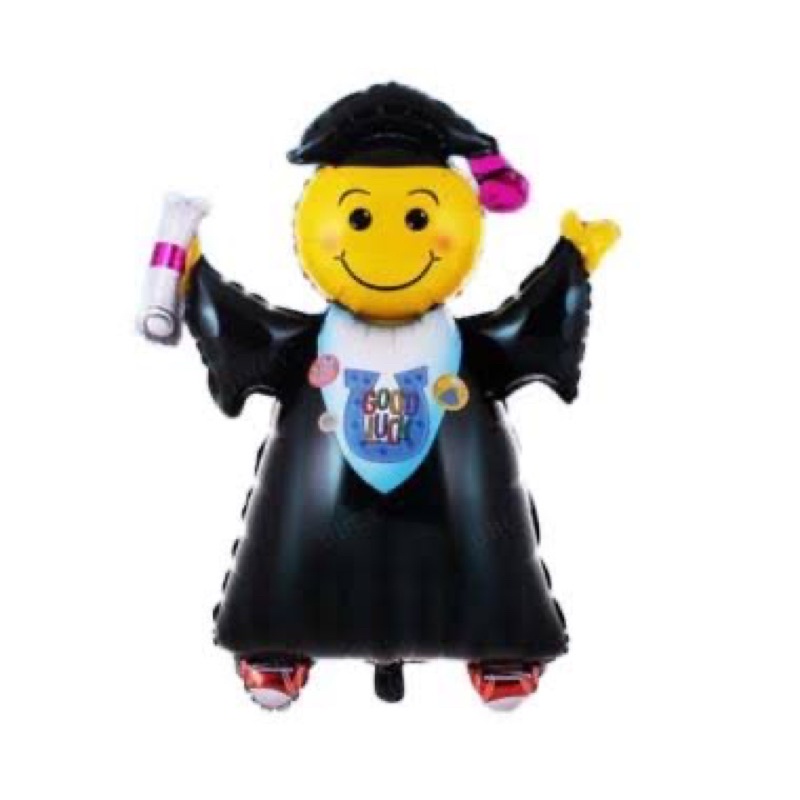 balon wisuda balon graduation balon smile graduation foil graduated dekorasi pesta decoration party